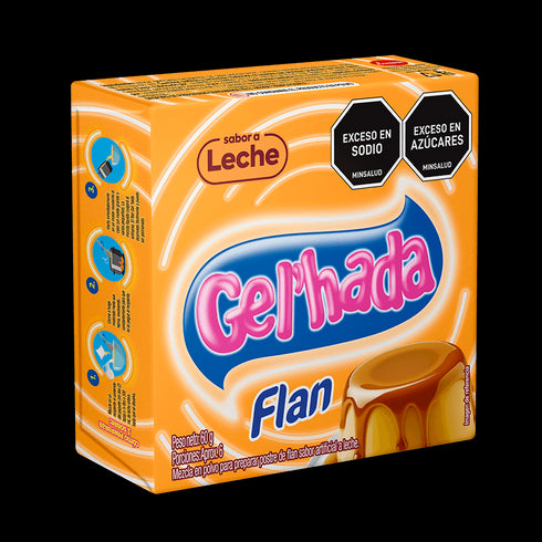 flan gelhada 60g leche